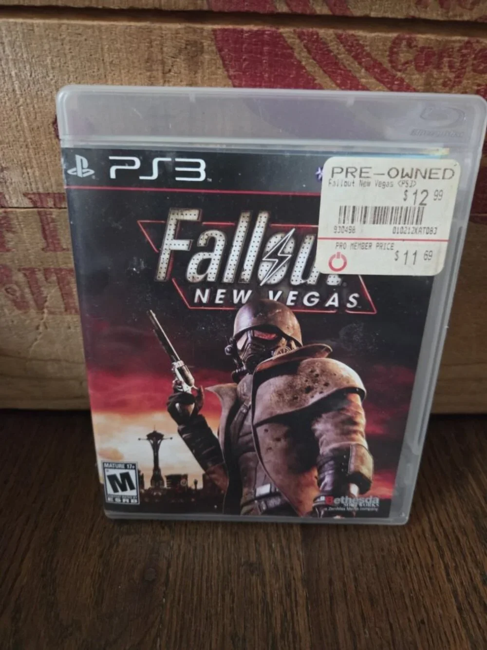 Fallout New Vegas Sony PlayStation 3 PS3 2010 With Case Manual Tested Complete